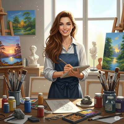 ArtMuse AI character chatbot