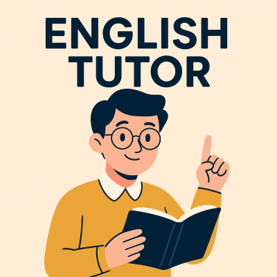 English Tutor AI character chatbot